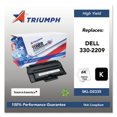 TRIUMPH Remanufactured 330-2209 High-Yield Toner, 751000NSH1086, 6,000 Page-Yield, Black SKL-D2335
